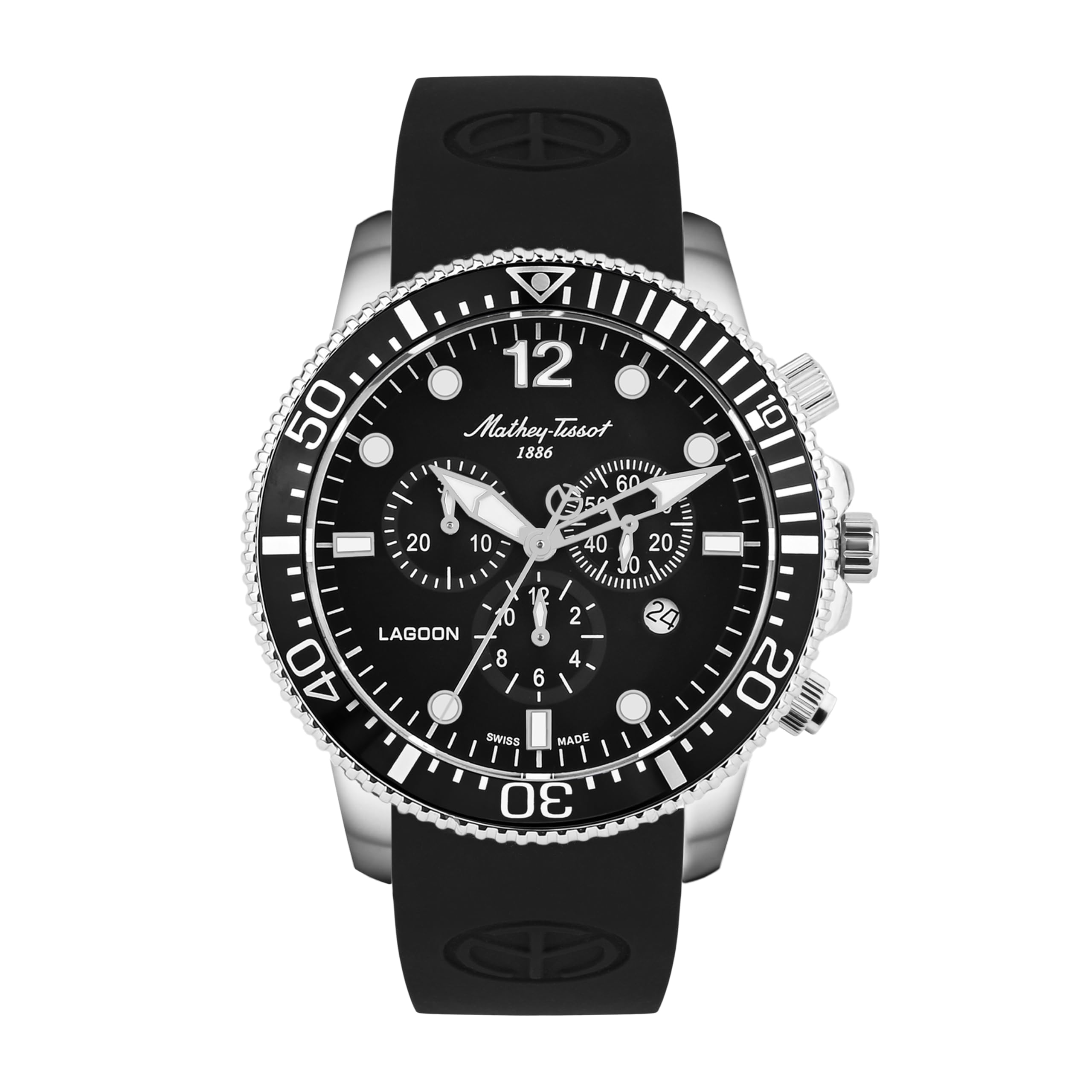 Mathey-Tissot Silicone Analog Black Dial Men Watch-H123Chaln, Black Band (B0CYH429LX) Amazon Price History, Amazon Price Tracker