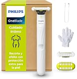 Philips OneBlade Intimate, Designed for Pubic Grooming, Trim & Shave with Extra Skin Protection, Close & Comfortable Results - not Completely Bare, Model QP1924/28 - 1
