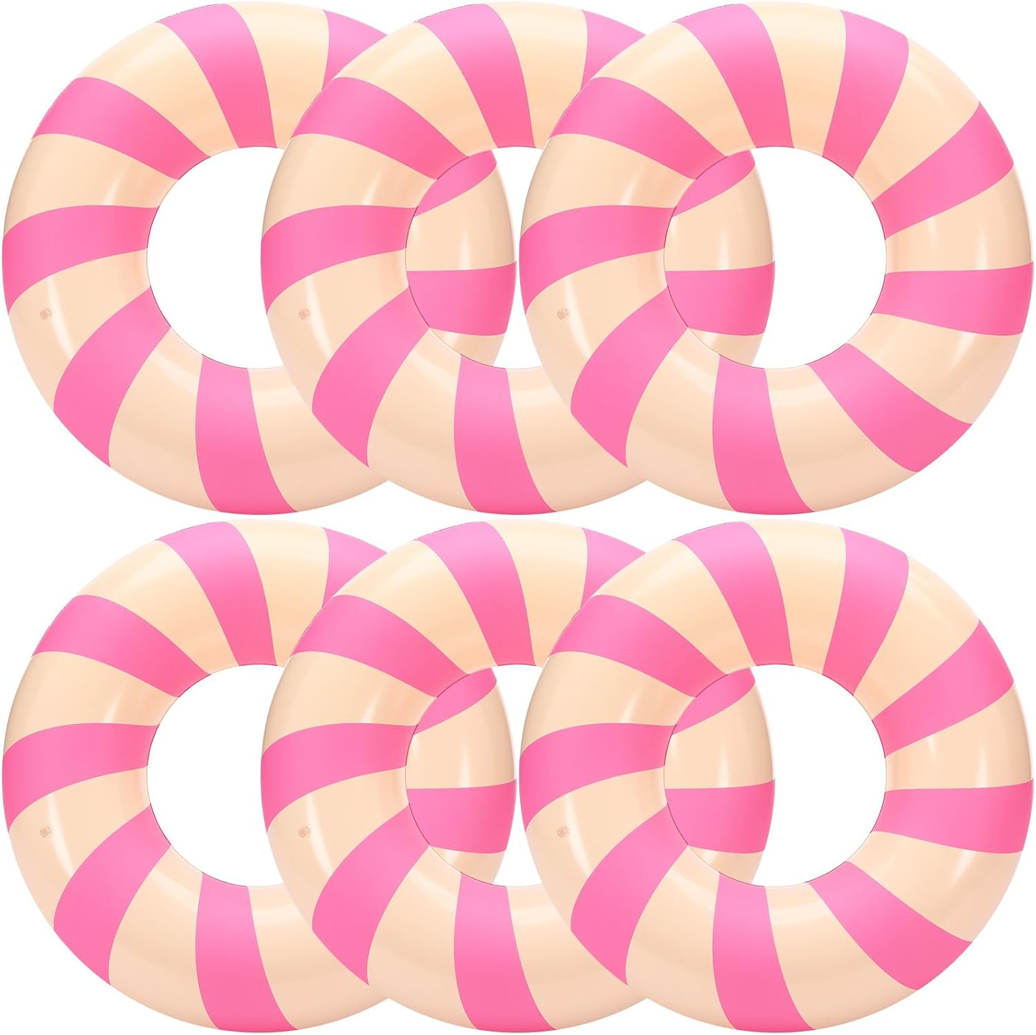 Junkin Inflatable Pool Floats Tube 33.64 Inch Swimming Ring for Adults Pool Beach Summer Outdoor Bachelorette Party Supply