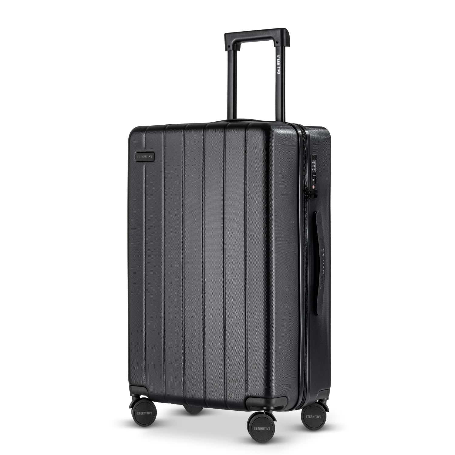 ETERNITIVE - Valigia | Valigia Rigida in ABS | Trolley con Lucchetto TSA | Bagaglio con 4 Doppie Ruote a 360°