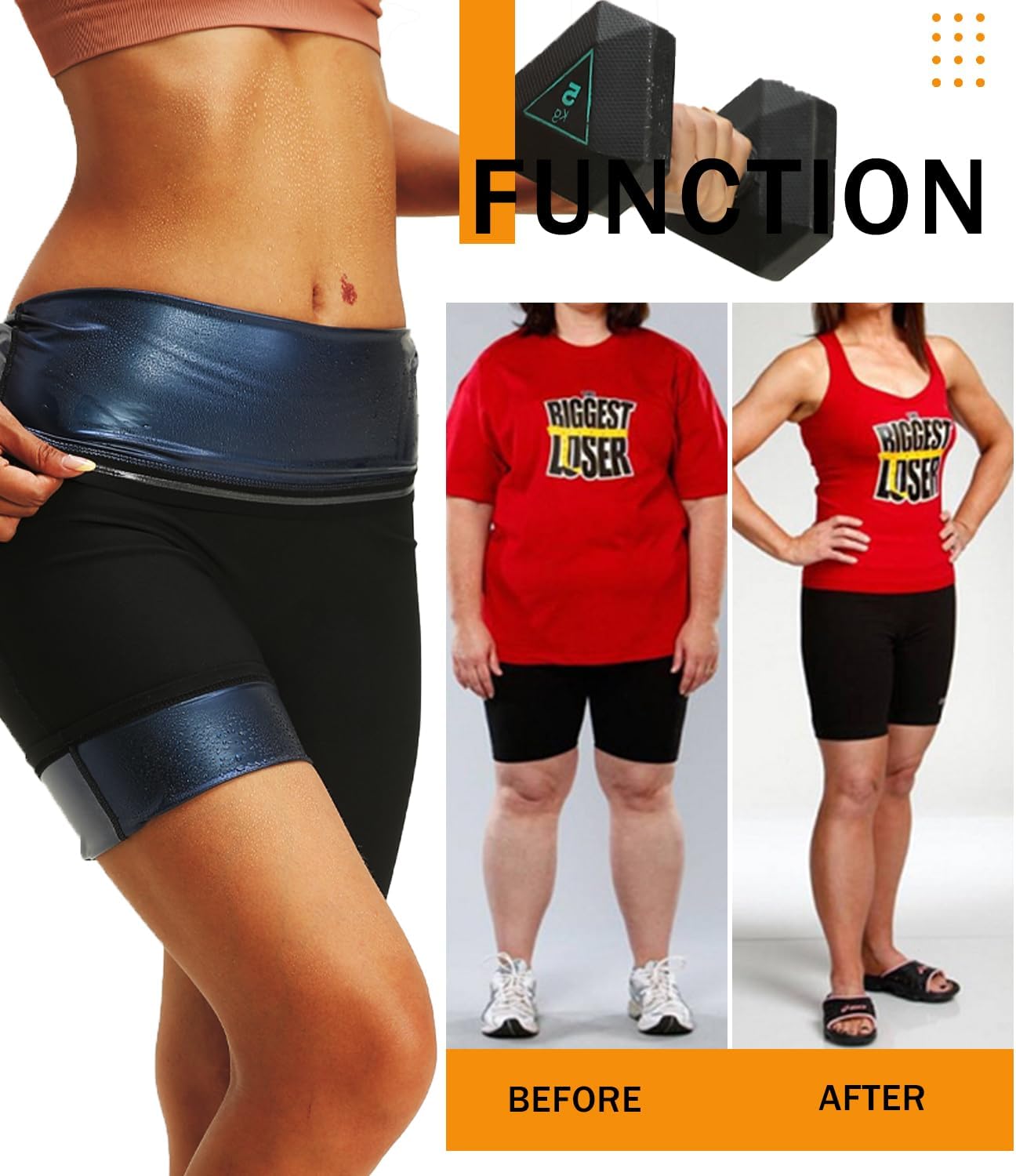 Sauna Sweat Short Pants Suits for Women High Waist Slimming Shorts Compression Thermo Workout Body Shaper Thighs - Image 4