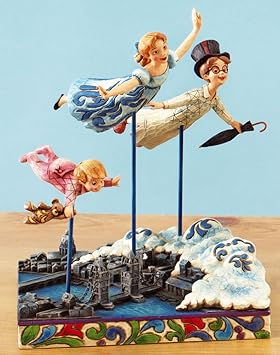 Amazon ディズニートラディション ピーターパン ウェンディ ジョンとマイケル飛行シーン フィギュア ドール 通販