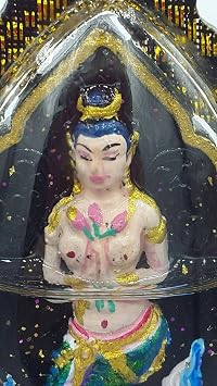 Authentic Top edition Thai Amulets Occult sorcery Nang Pla Mahalarp Black Pattamung Powder in hypnotizing oil by Phra Aj. Aumnaj. Bring super lucky and grating all wishes