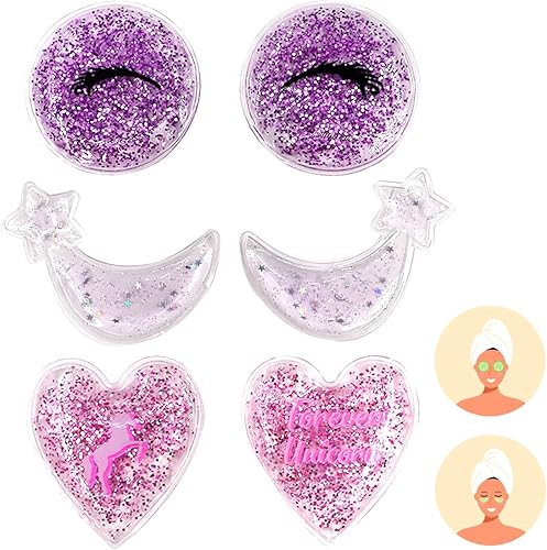 Paquete de hielo de gel para ojos, almohadilla refrescante para los ojos, máscaras refrescantes para los ojos, tratamiento caliente y frío para