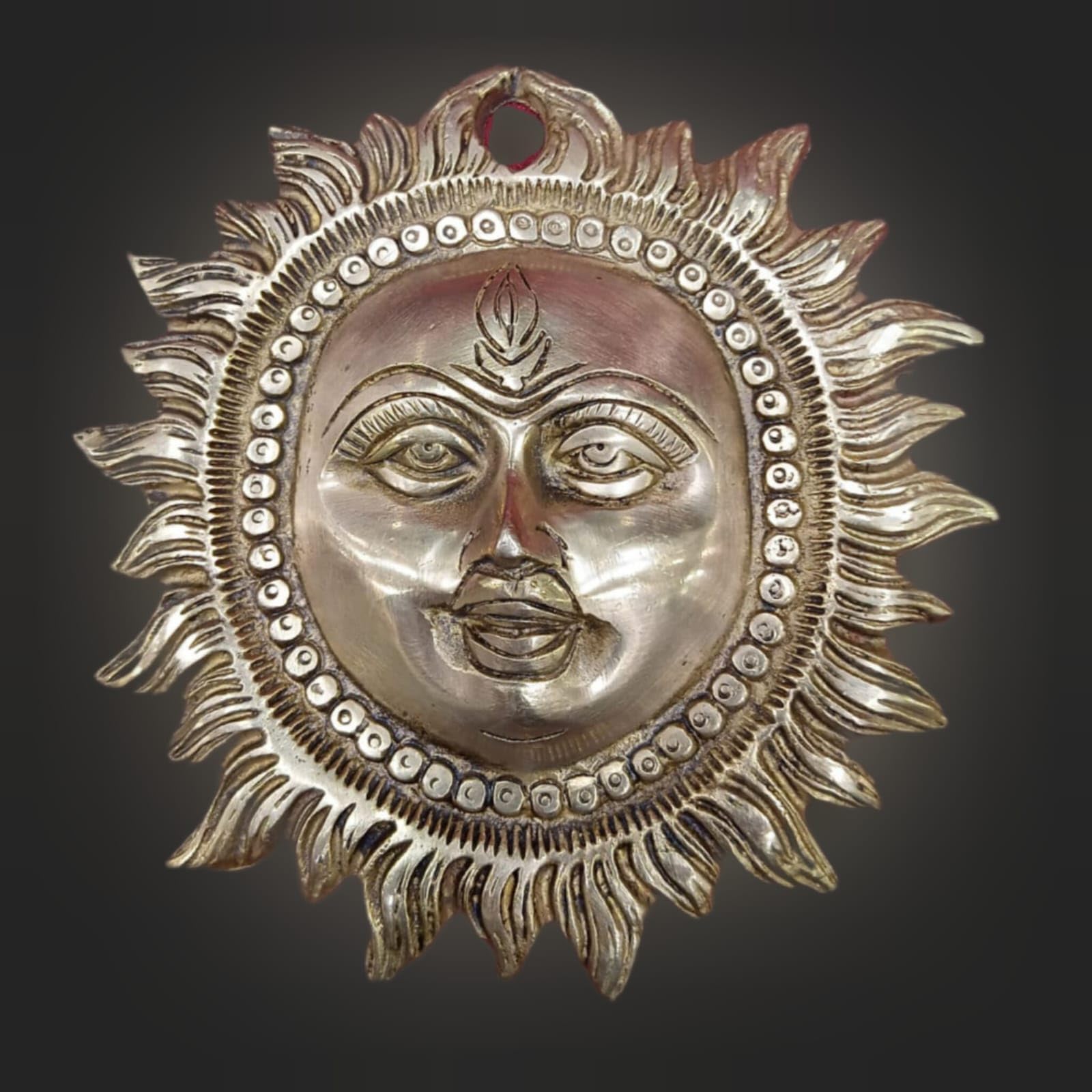Buy SKanda Decors Pure Brass Sun God for Vastu & Positivity, 5.5