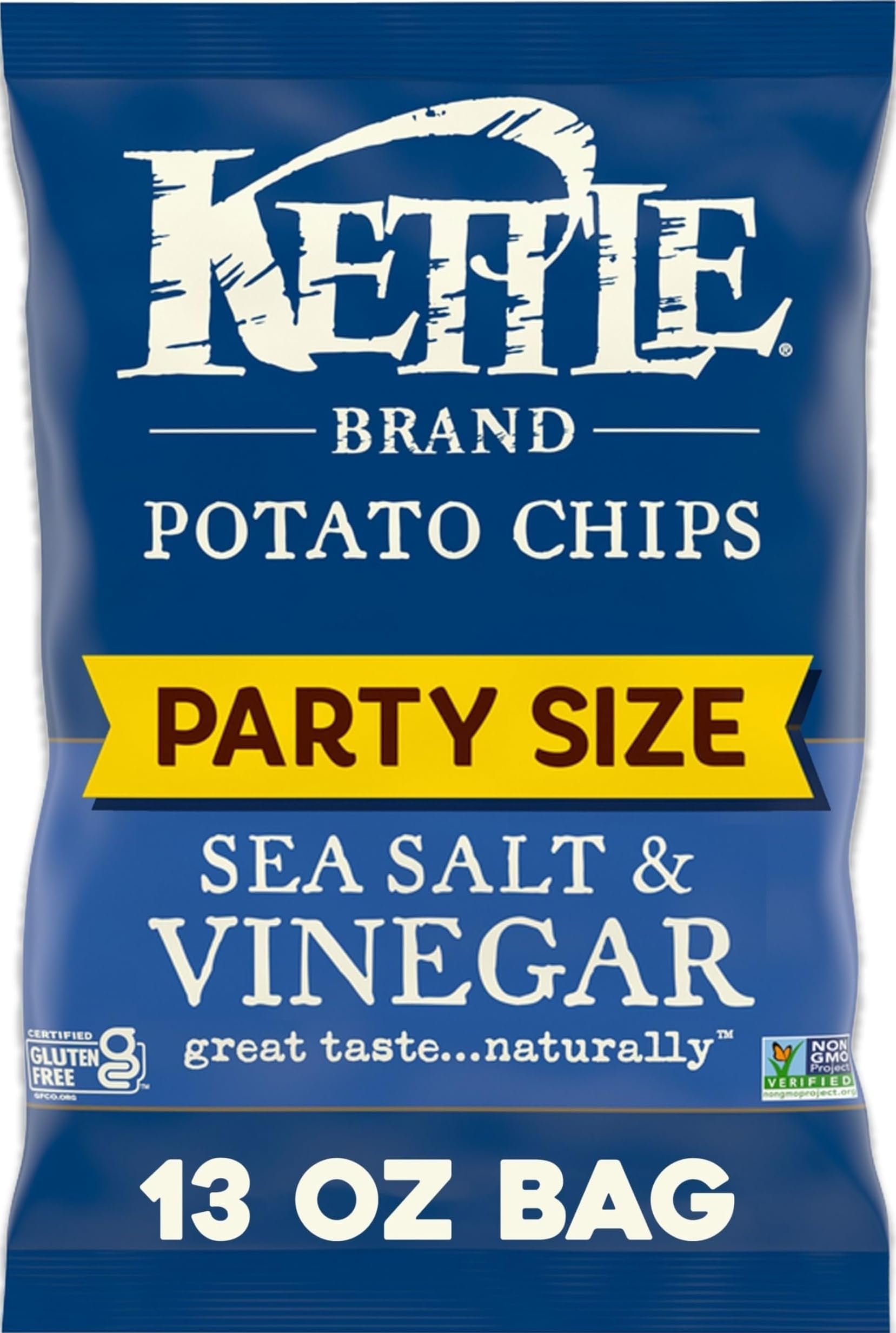 Kettle Brand Sea Salt & Vinegar Potato Chips, 13 Oz