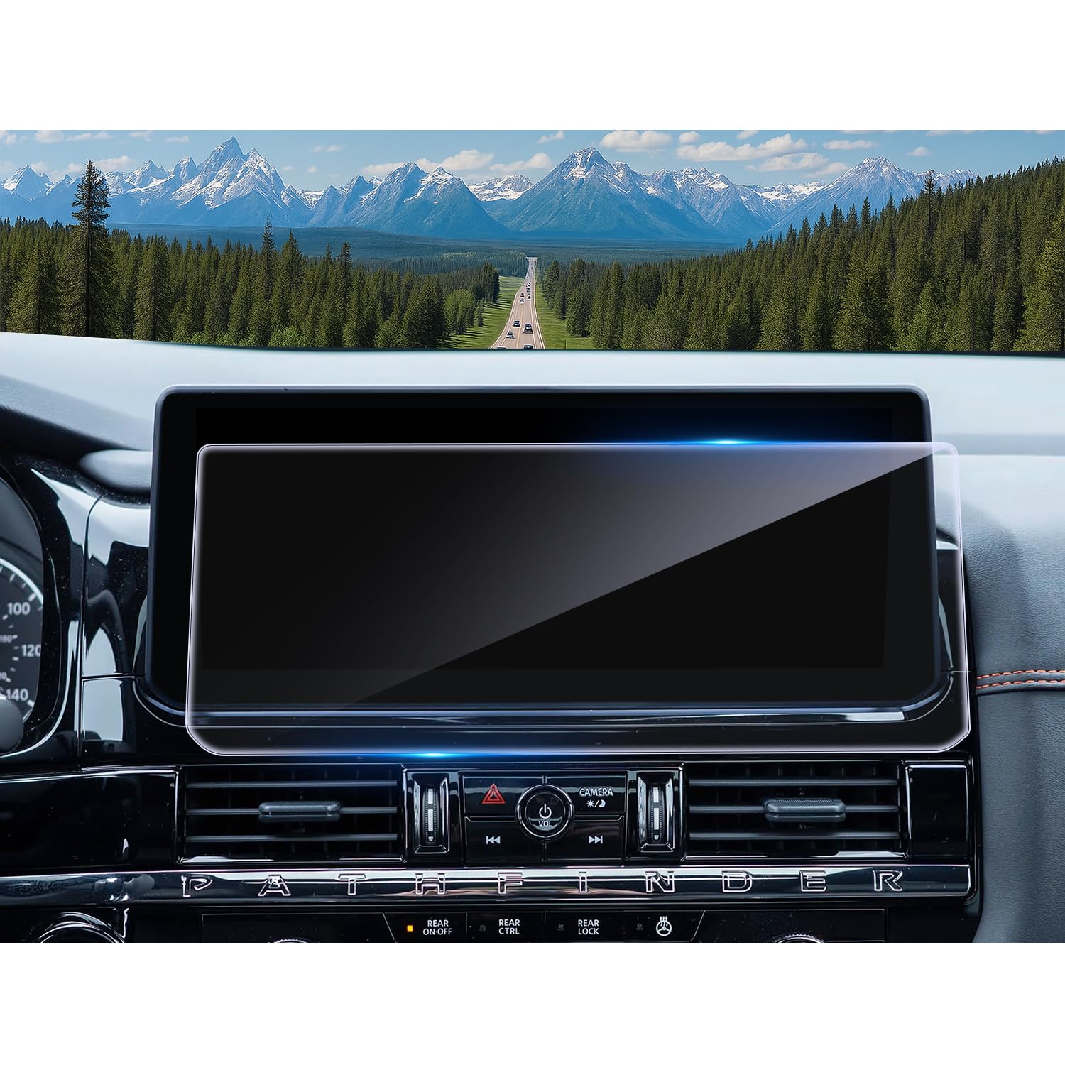 CDEFG for 2026 Nissan Pathfinder Screen Protector 12.3-Inch