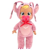 Cry Babies Tiny Cuddles Disney Angel, Bambola di Peluche ispirata a Angel di Lilo & Stitch