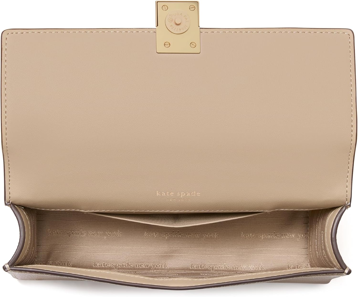 kate spade new york womens Deco Mini Leather Flap Chain Crossbody - Image 4