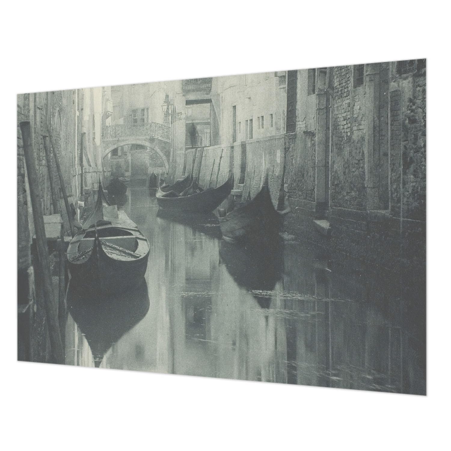 Tapisserie intissée 208x146 cm Vieux canal avec colle incluse
