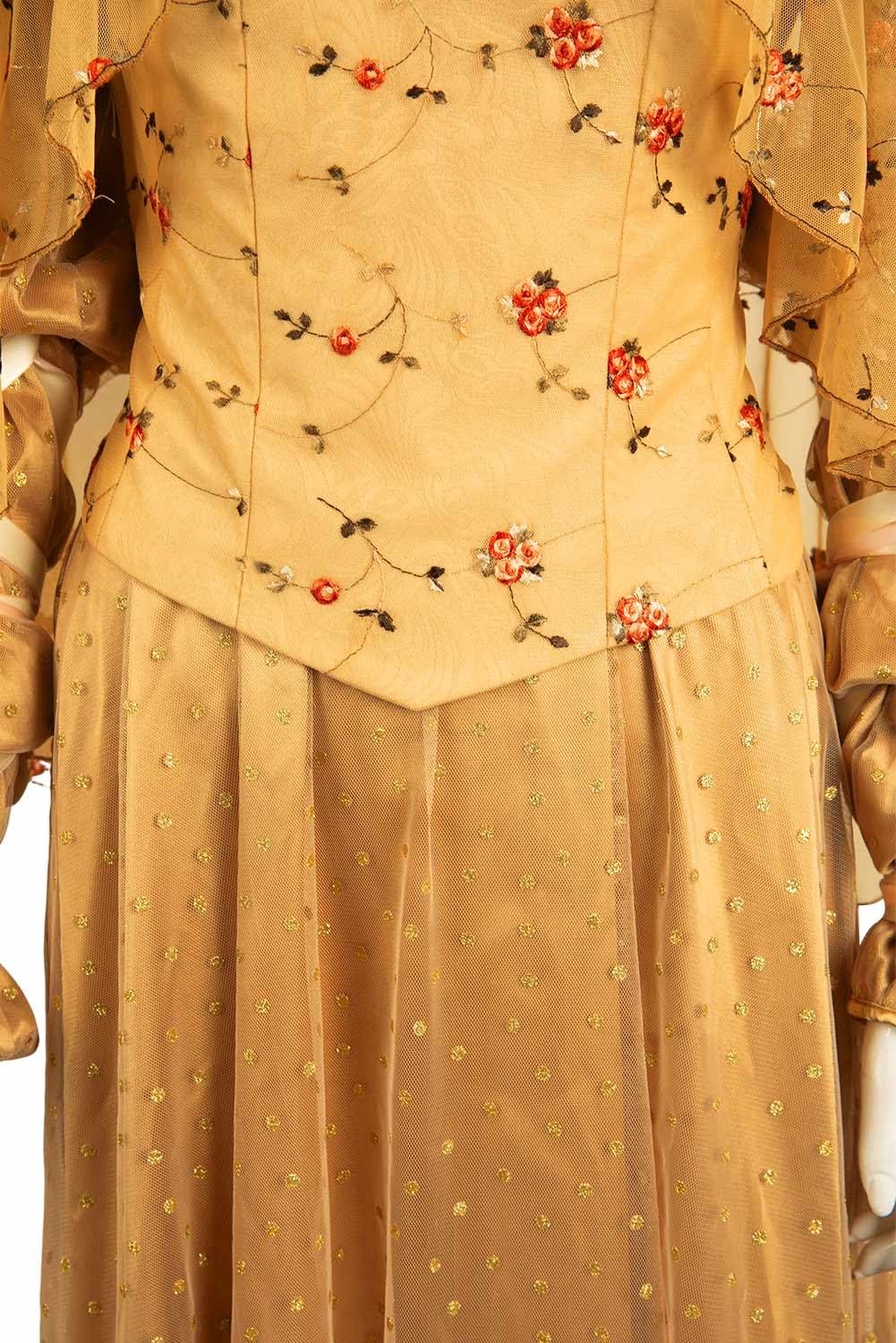 Padme Amidala Robe de cosplay pour femme Padme Jaune Robe d'Halloween Tenue de fête pour adulte