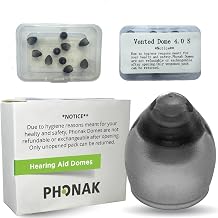 Phonak Vented 4.0 Dome Small 7.5mm 0.29" 10 Pack Hearing Aid Domes