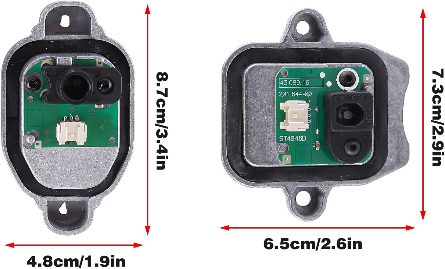 63117419610 Xenon HID Headlight Ballast fit for 3 Series 320i 328d 328i 330e 330i 340i 2016-2018 Xenon Headlight Ballast Module Control Unit 63117419610 63117419615
