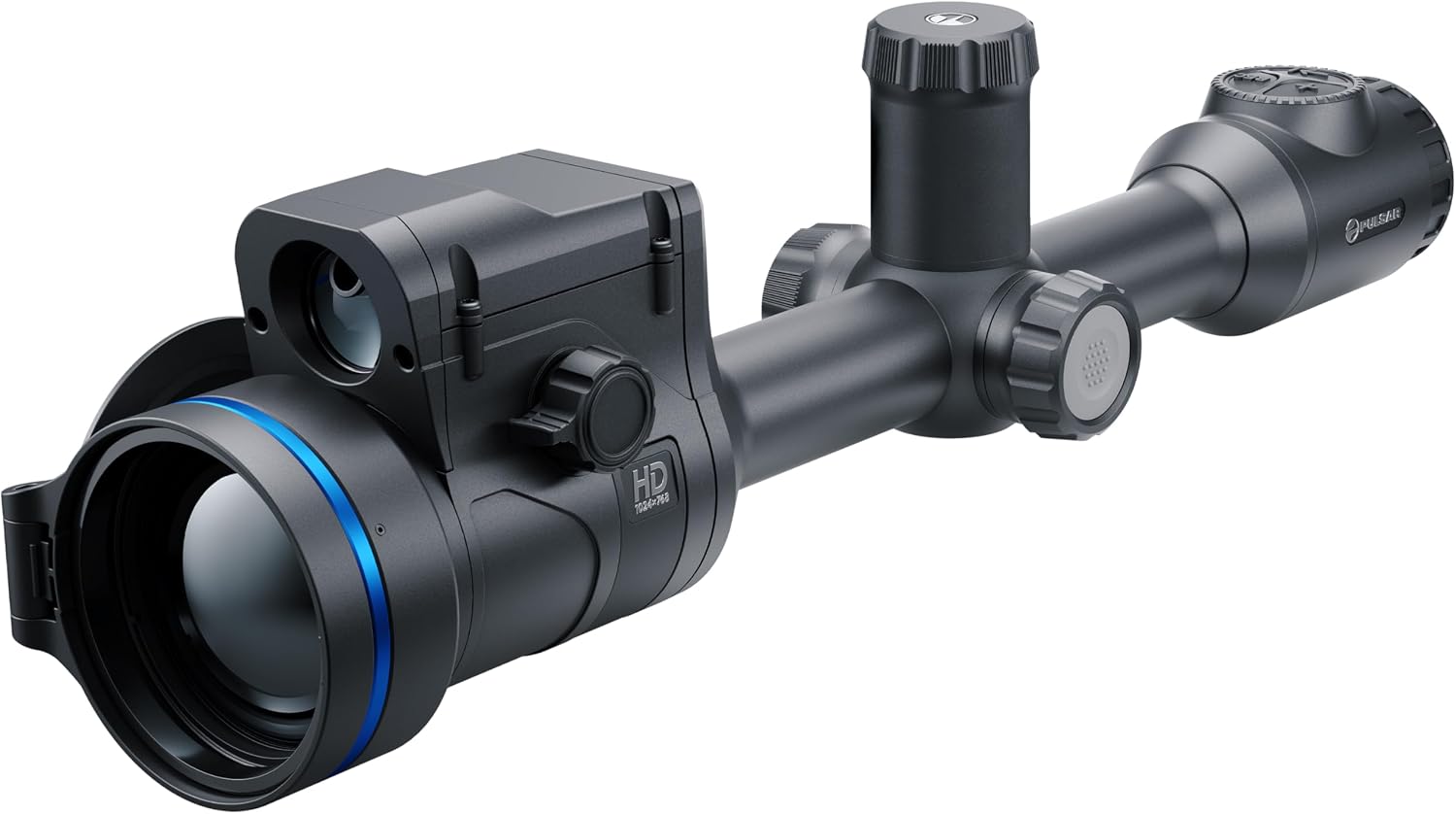 Pulsar Thermion 2 LRF 60mm Thermal Riflescope with Laser Range Finder and Mount