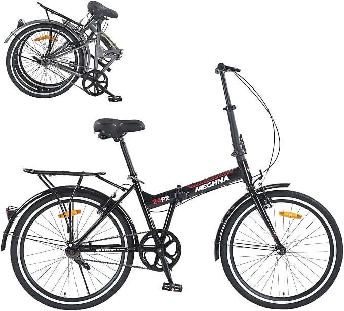 Bicicleta Plegable ZUKKA 24 Pulgadas para Adultos miniatura 2