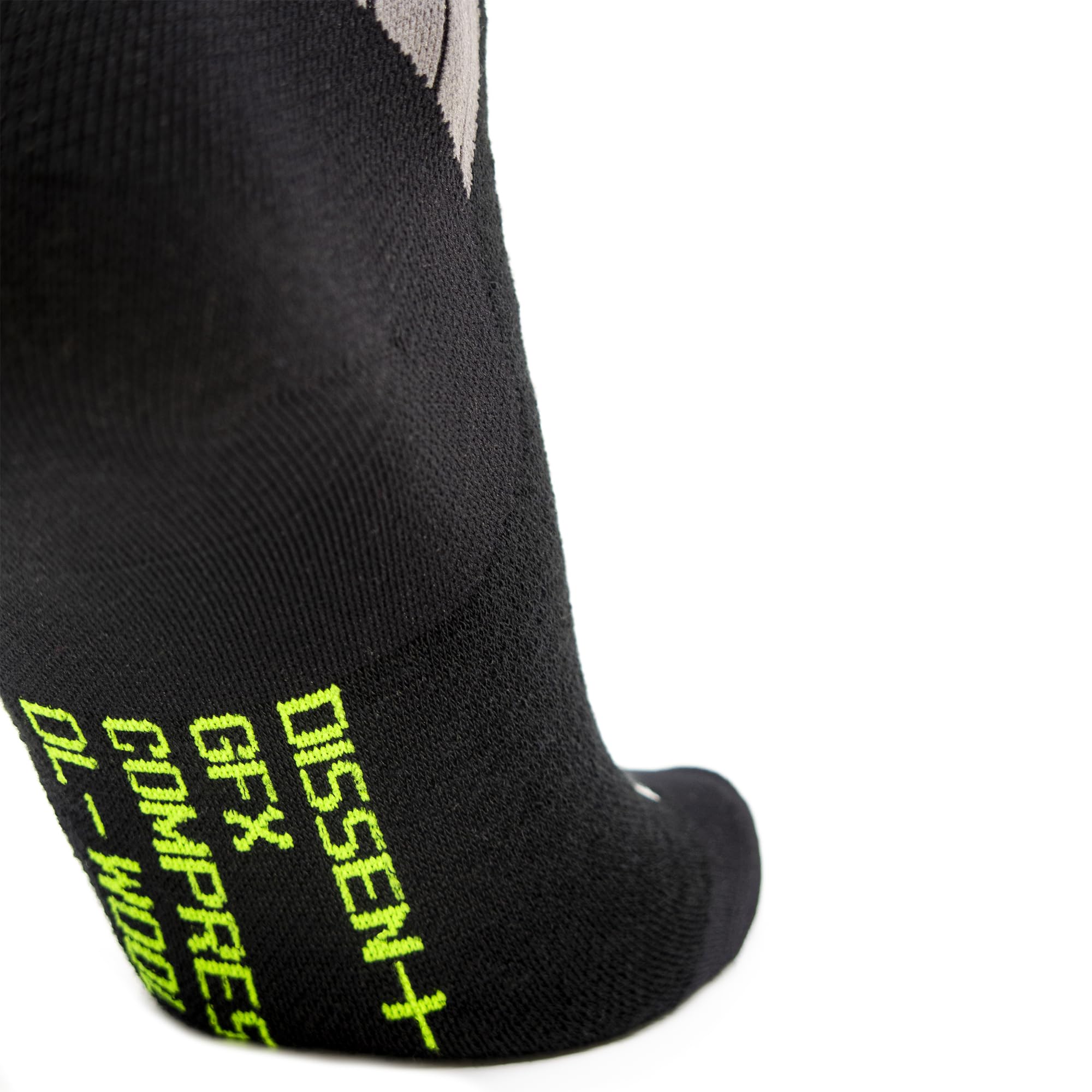 DISSENT Chaussettes De Ski - Gfx Compression Dl-wool Calze Unisex - Adulto (Pacco da 1)
