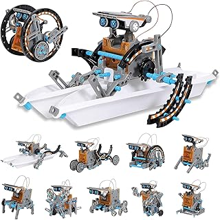 Science Kits for Kids Age 8-12 Solar Robot Kit Learning Building STEM Toys Experiments Projects for Kids 6-8, Educational Solar Robot Toy for 8 9 10 Year Old Boys Girls Christmas Birthday Gifts
