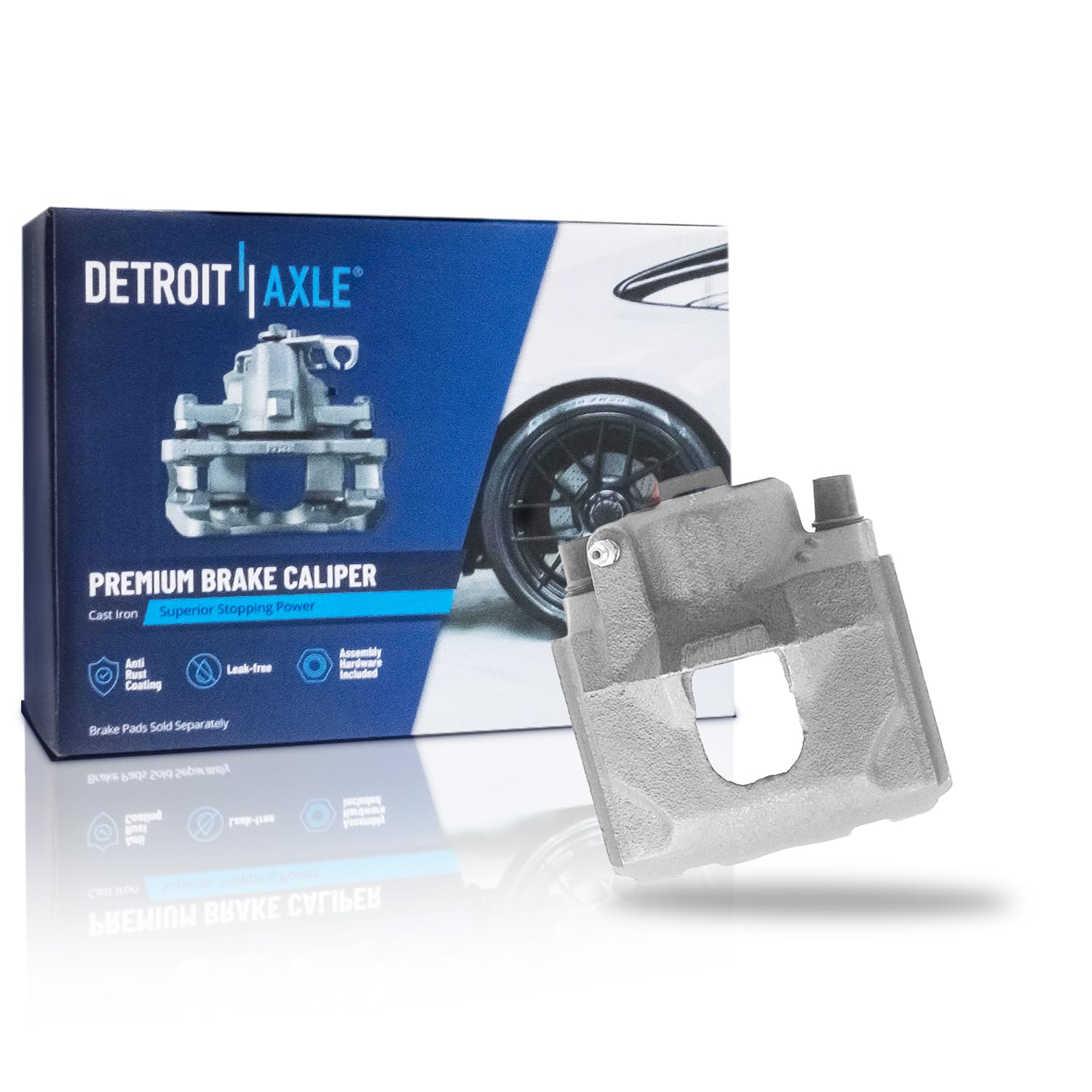 Detroit Axle - Front Right Brake Caliper for 1988 Dodge Caravan 1987-1988
