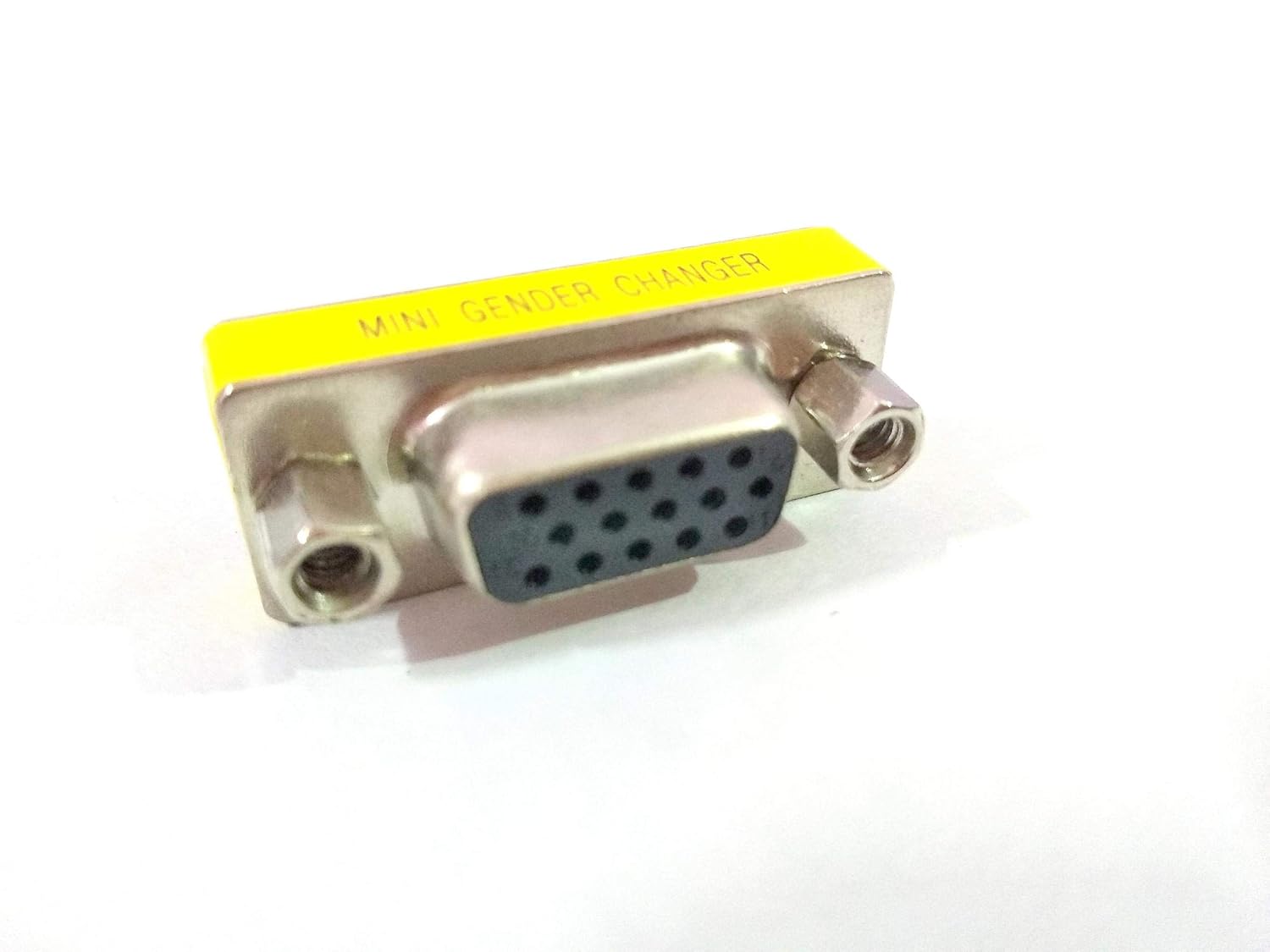 15 Pin VGA Female to Female Jointer Gender Changer Cable Extender