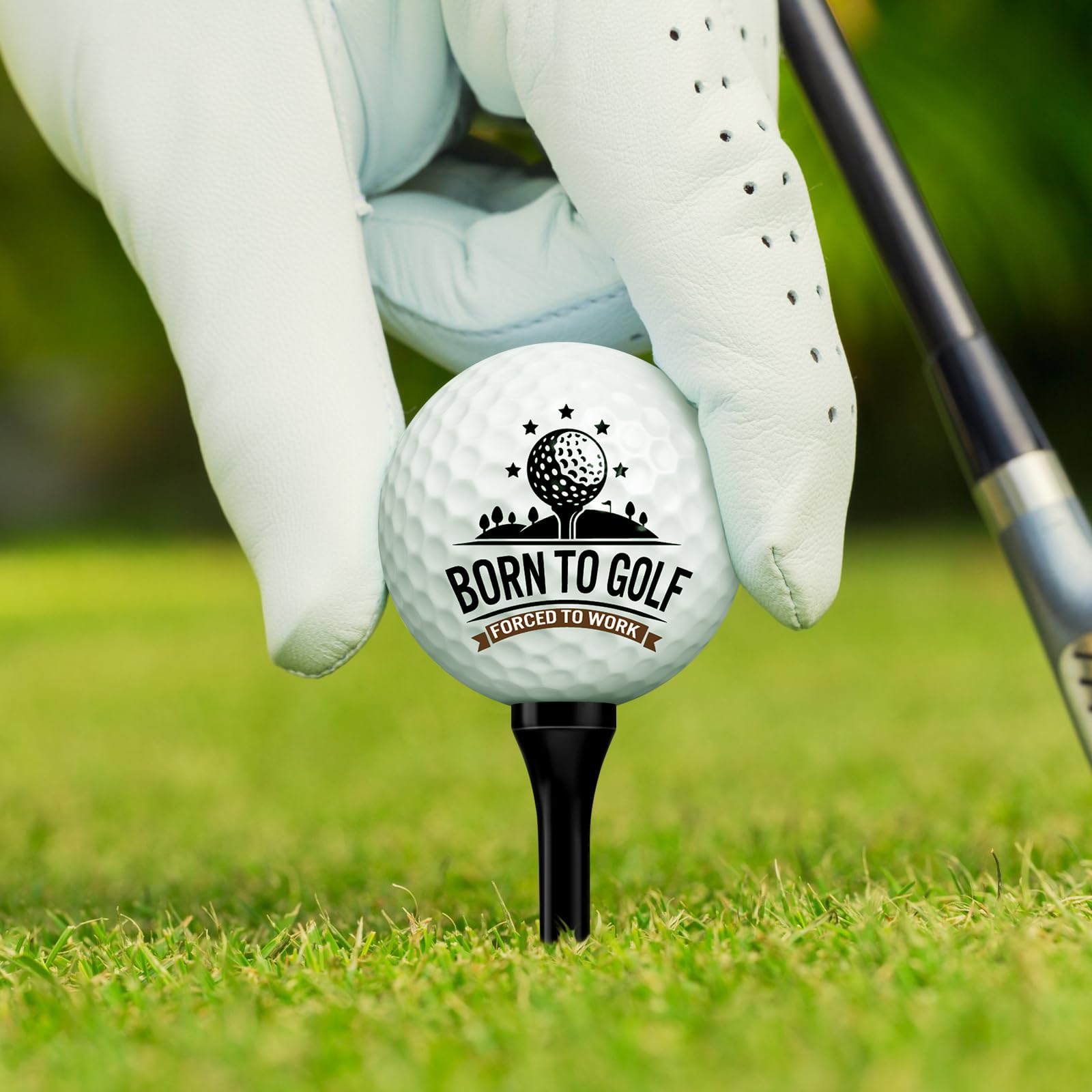Arrowbash Retirement Golf Balls with Tees and Gift Box Funny Retirement Gifts for Dad Coworkers Golfers Husband