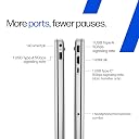 HP 15, 13th Gen Intel Core i3-1315U (8GB DDR4, 512GB SSD), FHD, Micro -Edge, Anti-Glare, 15.6''/39.6cm, Win11, M365* Office24, Silver, 1.59kg, fd0624tu, FHD Camera, UHD Graphics Laptop gallery image