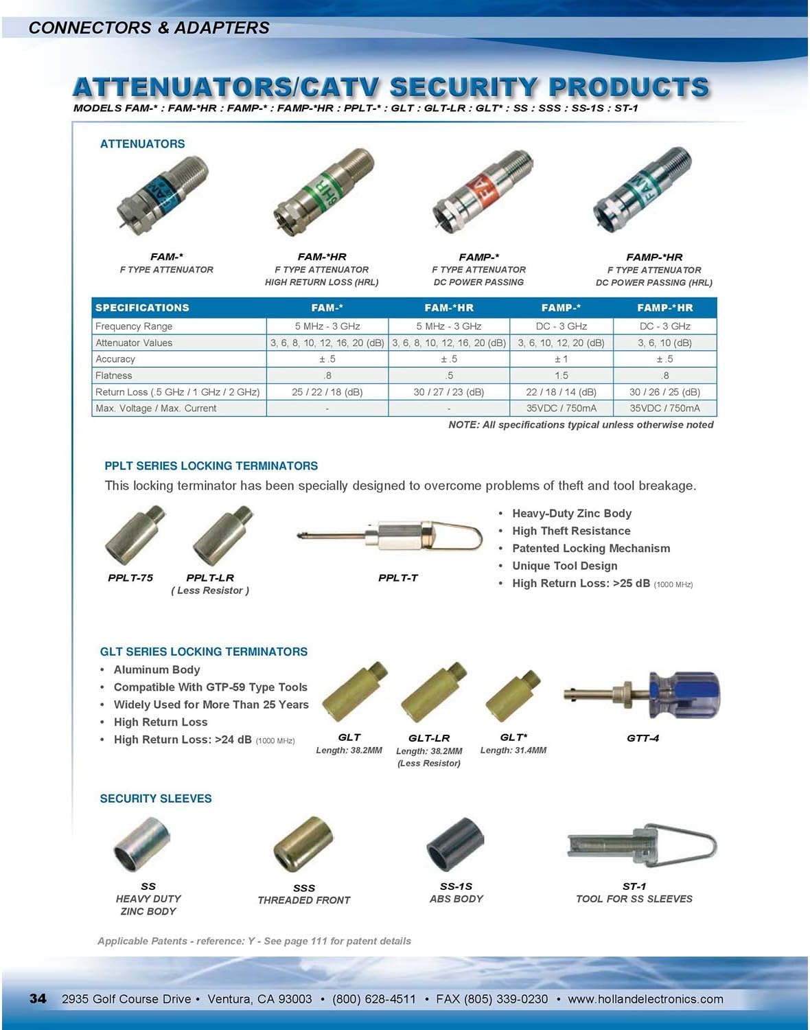 Top Brands 10 DB Attenuator Pad - 1 Each