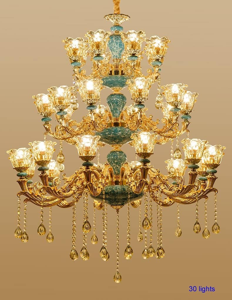 SteFik LED Modern Chandelier Lamp, Modern Crystal Chandeliers Home Lighting Decoration Luxury Candle Chandelier Pendants Living Room Indoor Lamp,Modern LED Chandelier,Pendant