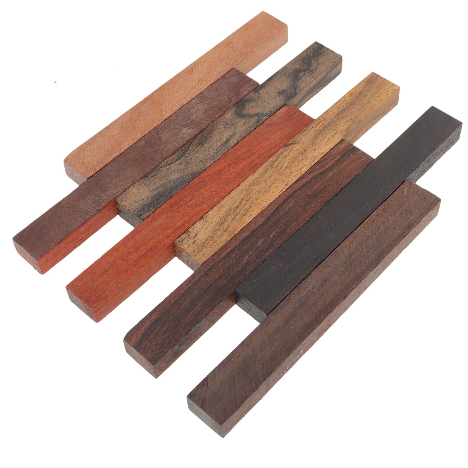 Bolígrafos de madera giratorios en blanco FRCOLOR para manualidades y bricolaje kit de 8 piezas