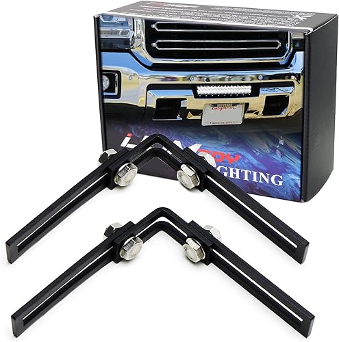 iJDMTOY Compatible con la mayoría de barras de luz LED de 20, 25, 30, 40 pulgadas, luces LED o luces LED de vaina, ajuste universal para zonas de