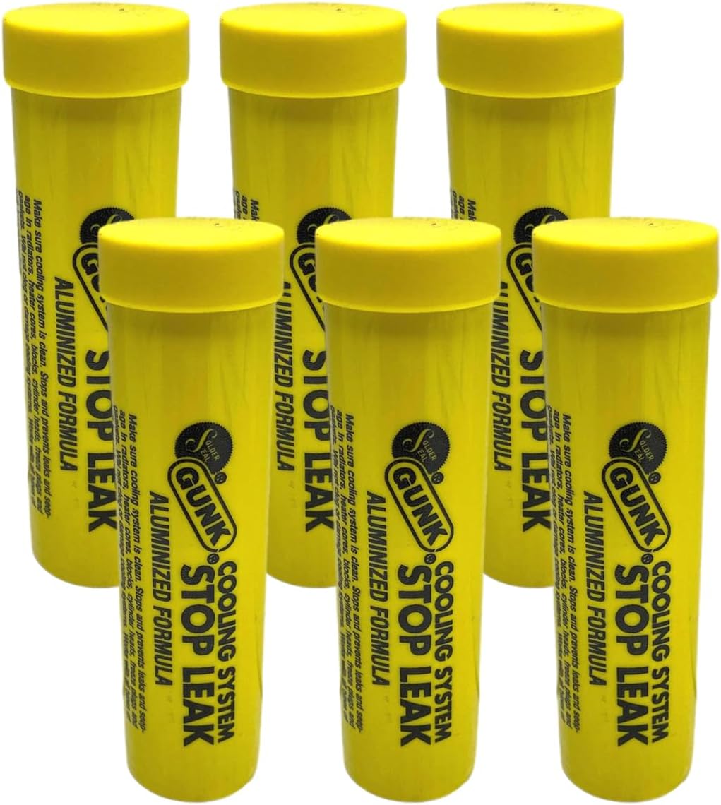 Gunk C501V Aluminum Cooling System Stop Leak, 1oz *(Pack of 6)*
