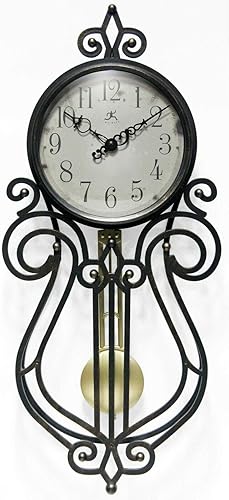 Wrought Iron Scroll Wall Clocks image