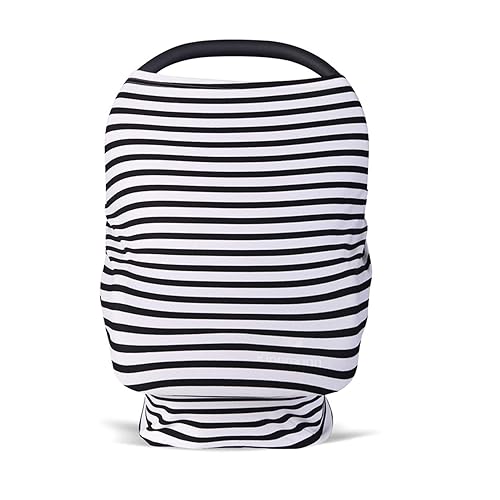 Fundas de asiento de automóvil para recién nacidos, funda de lactancia para lactancia, toldo para niños y niñas, funda multifuncional extra suave y
