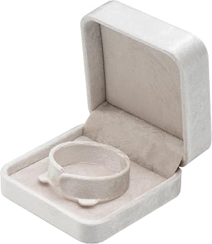 Velvet Bracelet Gift Boxes Bangle Display Jewelry Box Storage Case Organizer Holder Beige