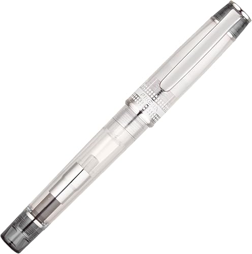 Miniatura 8 de Pilot Pluma estilográfica Prera Iro-Ai con punta de caligrafía transparente naranja (FPRN-350R-TOCM)