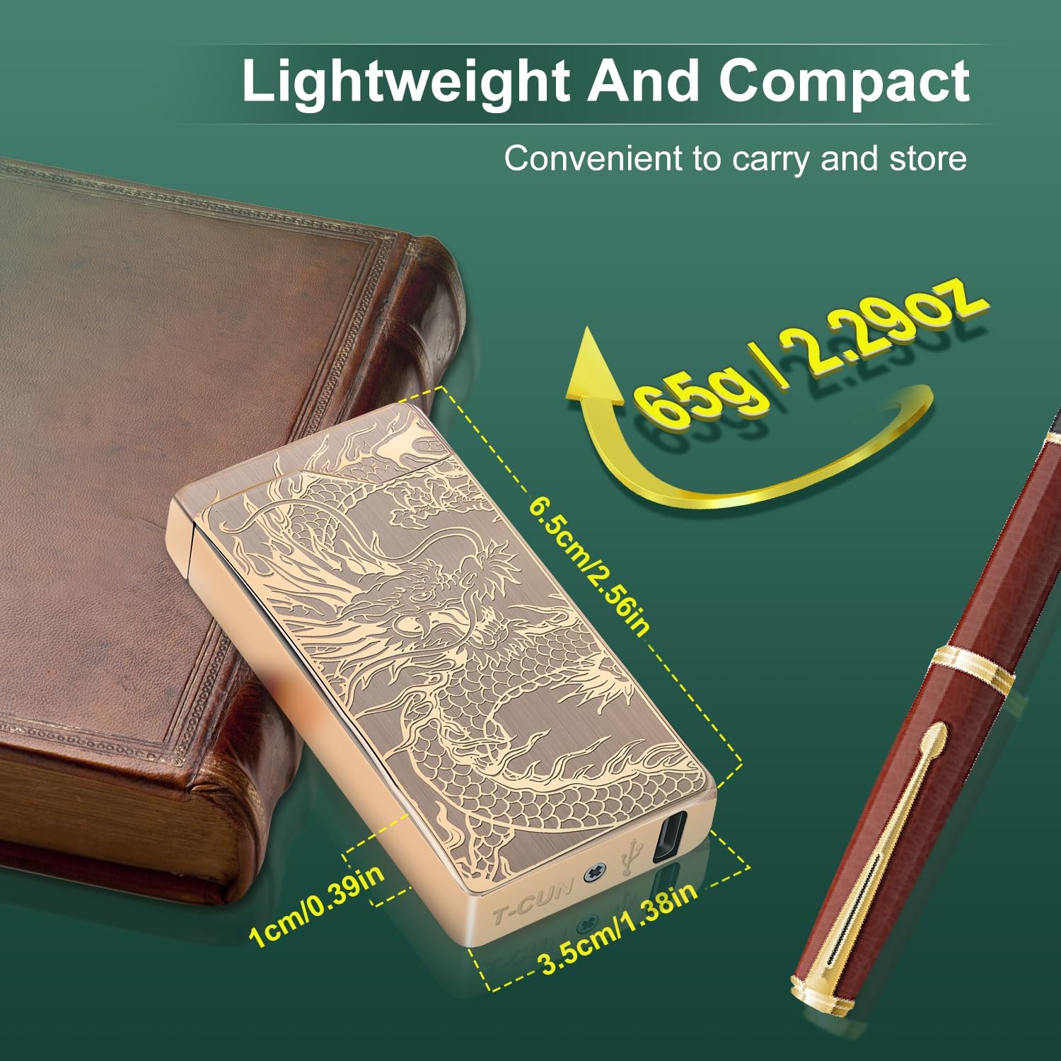 MEIRUBY Briquet électrique, Cadeaux D'anniversaire Pour Femme, Homme