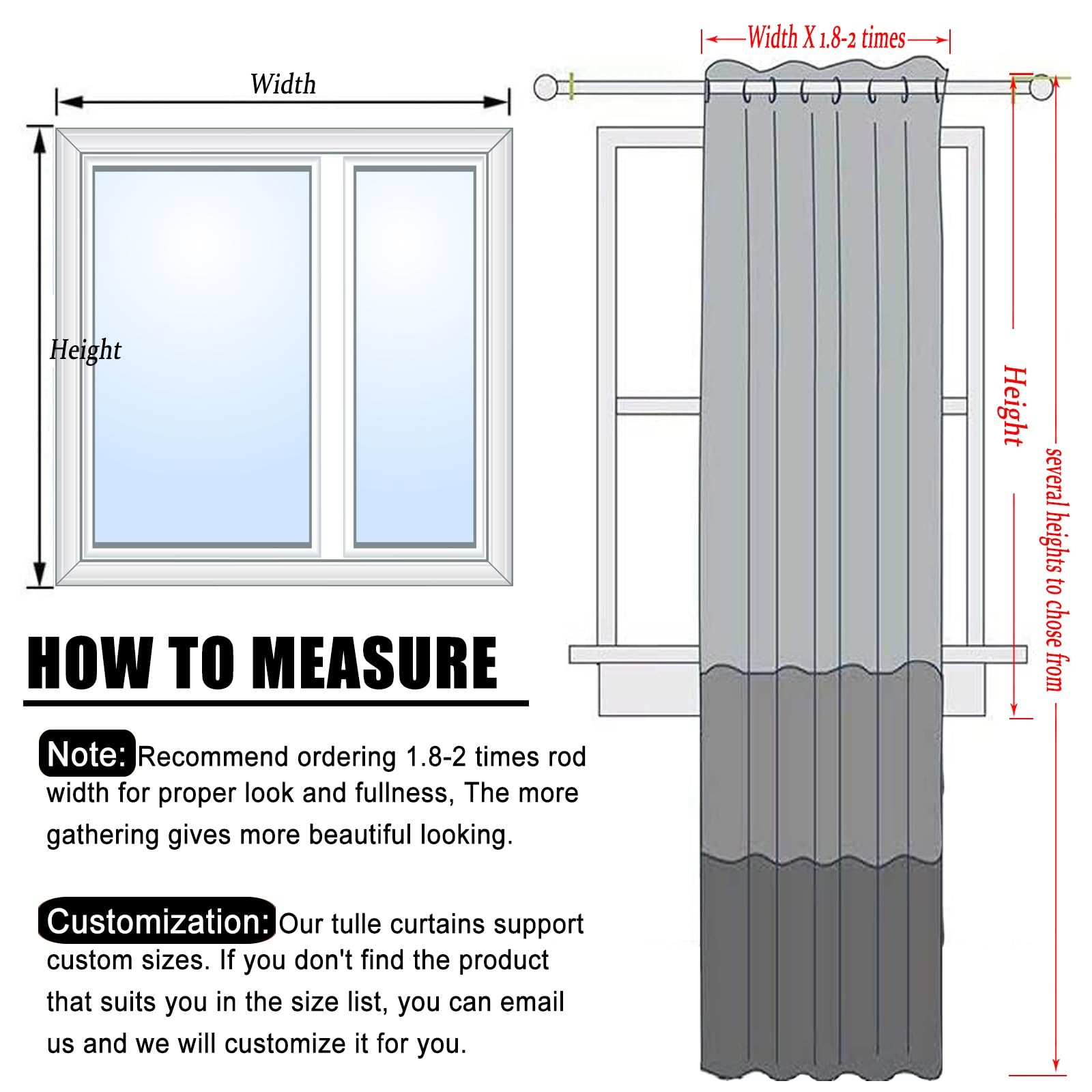Deconovo Rideau Thermique Isolant Anti Froid, 135x240 CM (Largeur X Hauteur), Rideaux Occultant Pour Salon Et Chambre, Design Moderne à Oeillets, Gris Foncé, 2 Pièces