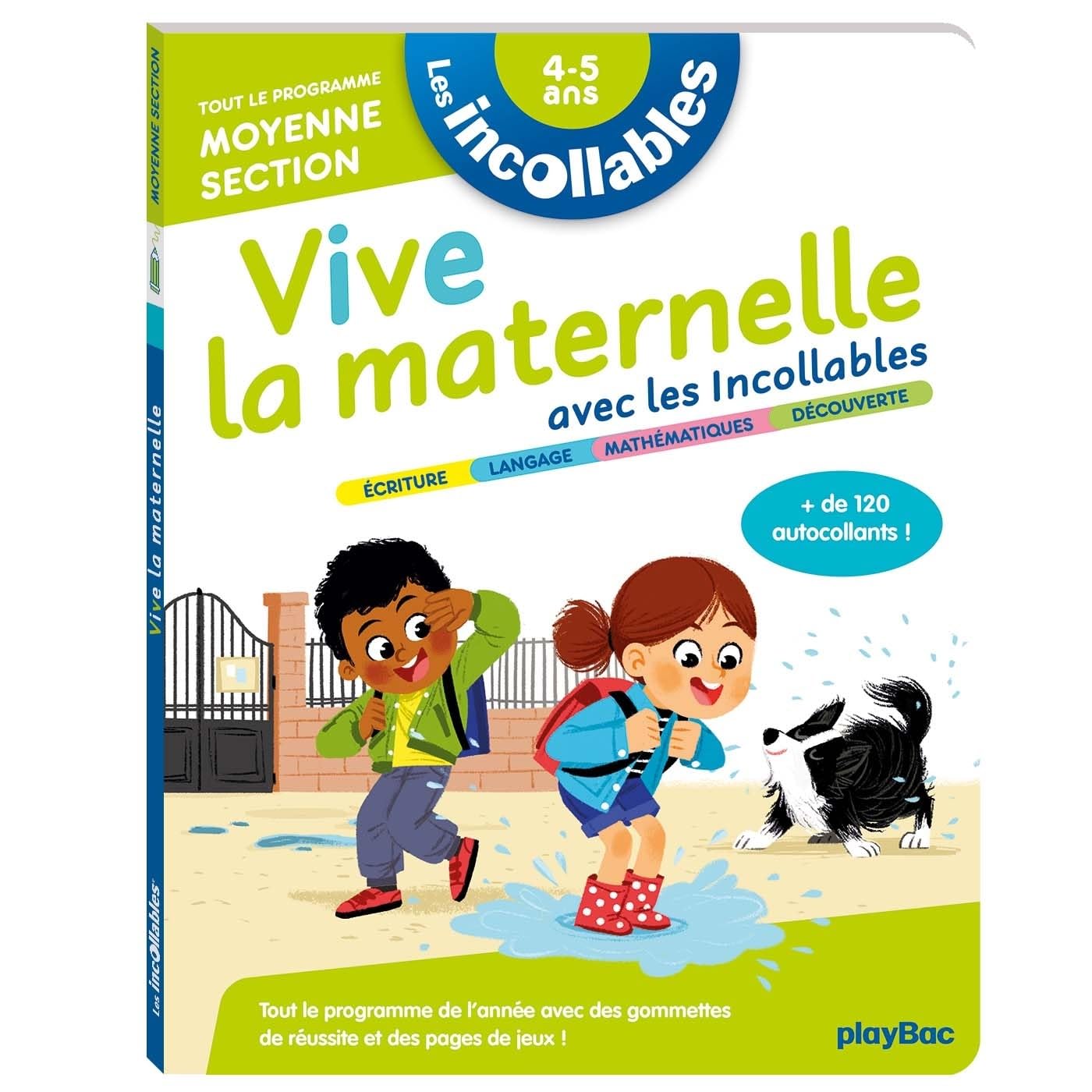 Les incollables - Vive la maternelle avec les incollables - Moyenne section: Tout le programme moyenne section