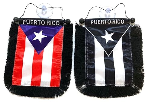 Boricua, Puerto Rico rearview mirror,Puerto rican Boxing glove suv car