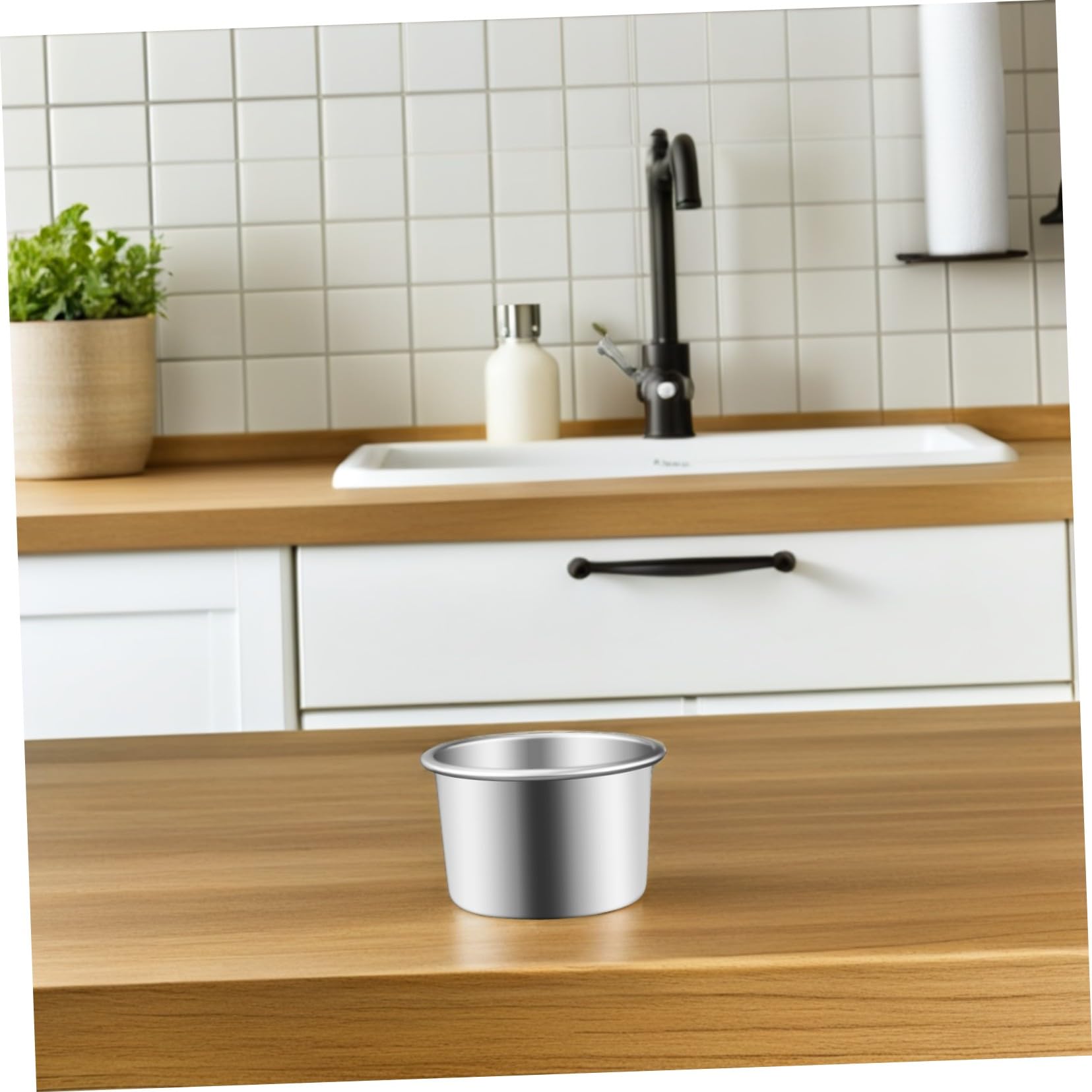Toyvian 20 Pièces Moule à Gâteau Rond Petit Alliage Aluminium avec Fond Amovible Moules à Pâtisserie Antiadhésifs pour Cheesecakes Mousses et Gâteaux Denses Adaptés Cuisson Maison et