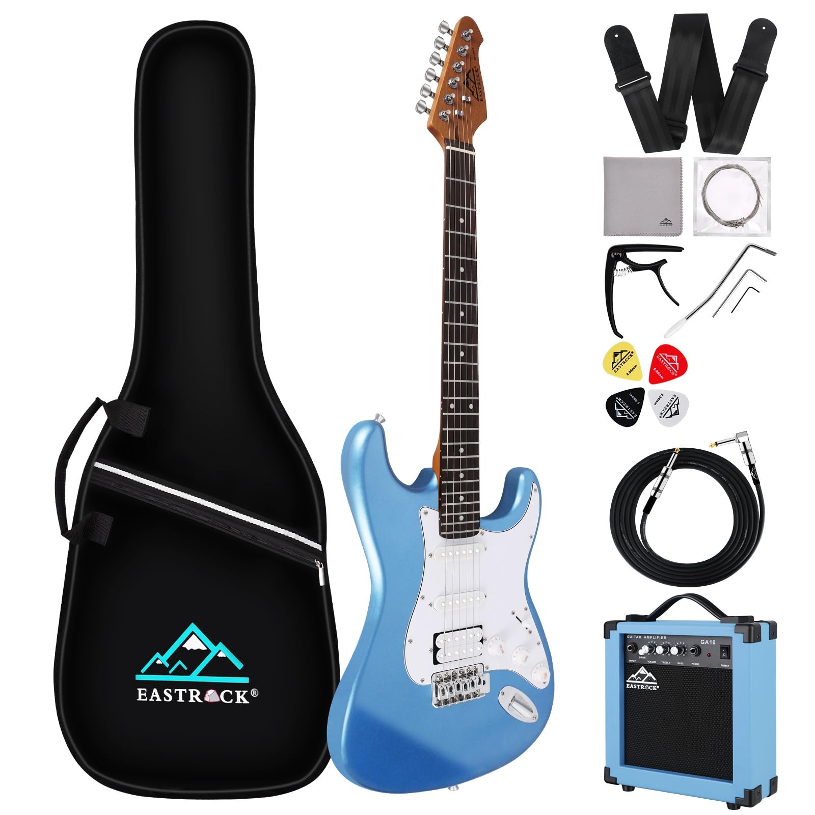 ギター Far east electric little gain BUMP Amazon.com: EASTROCK Electric Guitar 39