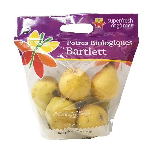 Organic Pear Bartlett Bag, 32 Ounce
