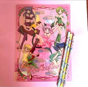 Amazon.co.jp: 東京ミュウミュウ レトロ 平成 下敷き ファンシー : ホビー