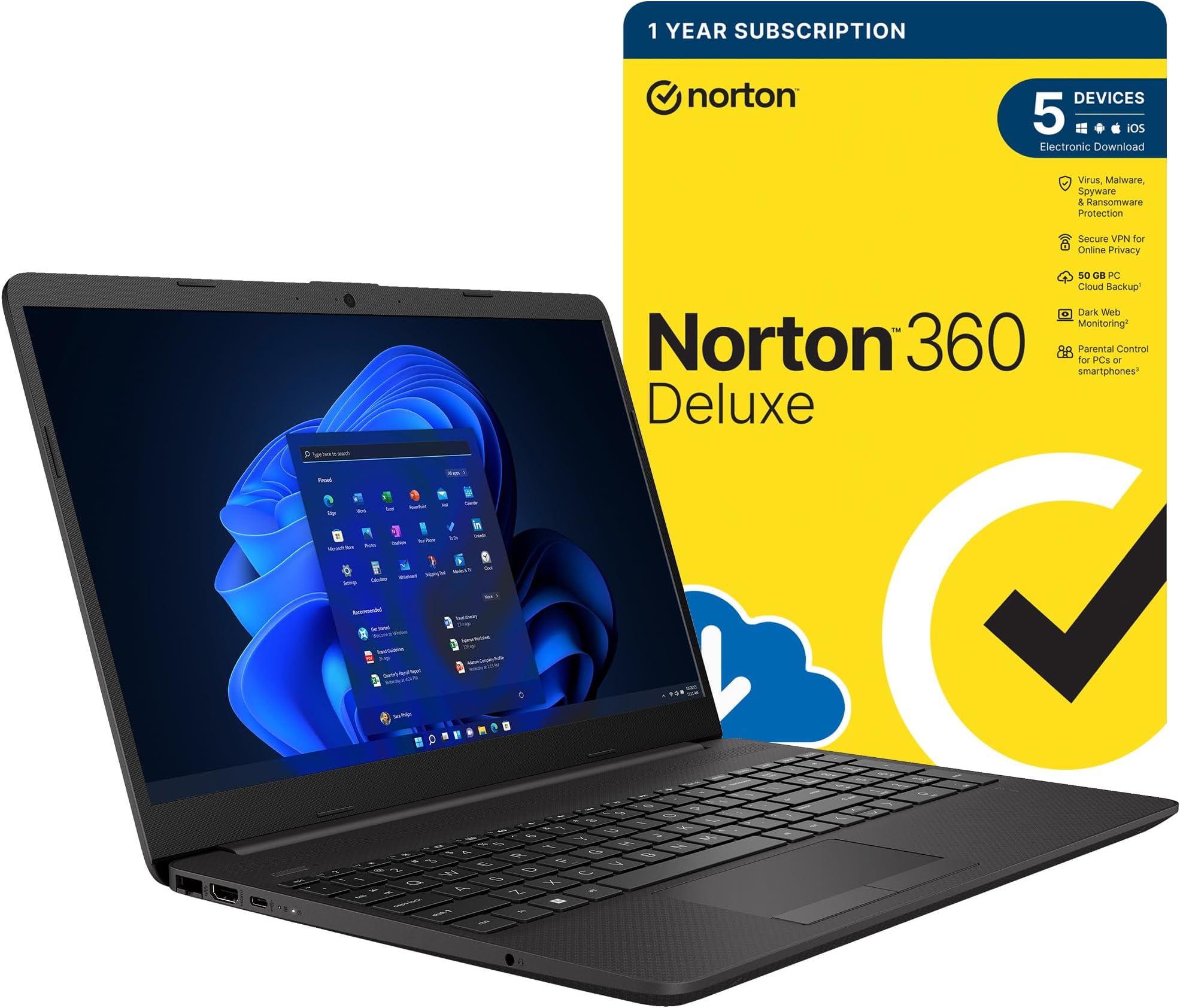 HP 250 G9 Core i51235U 16GB 512GB SSD 15.6 inch FHD Windows 11 Pro