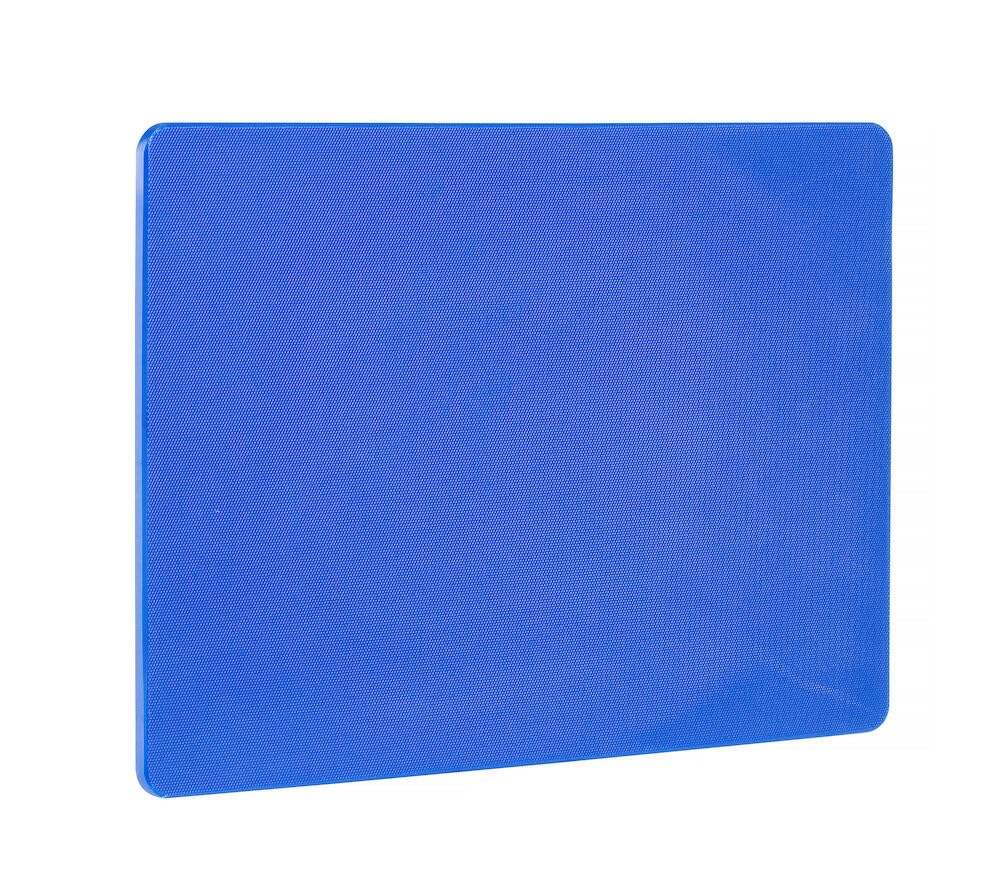 Hendi Tagliere, Haccp, GN1/1, Entrambi I Lati Lisci E Utilizzabili, Riduce Al Minimo L'opacizzazione Dei Coltelli, Tagliere Da Cucina, 530X325X(H)10Mm, Plastica Lpde, Blu-image