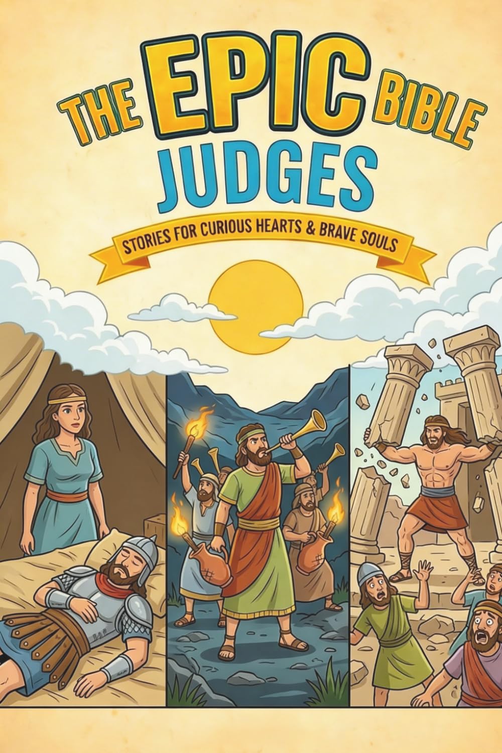 The Epic Bible: Judges: Stories For Curious Hearts & Brave Souls | 12 Biblical Stories From The Book of Judges For Kids Aged 6-12