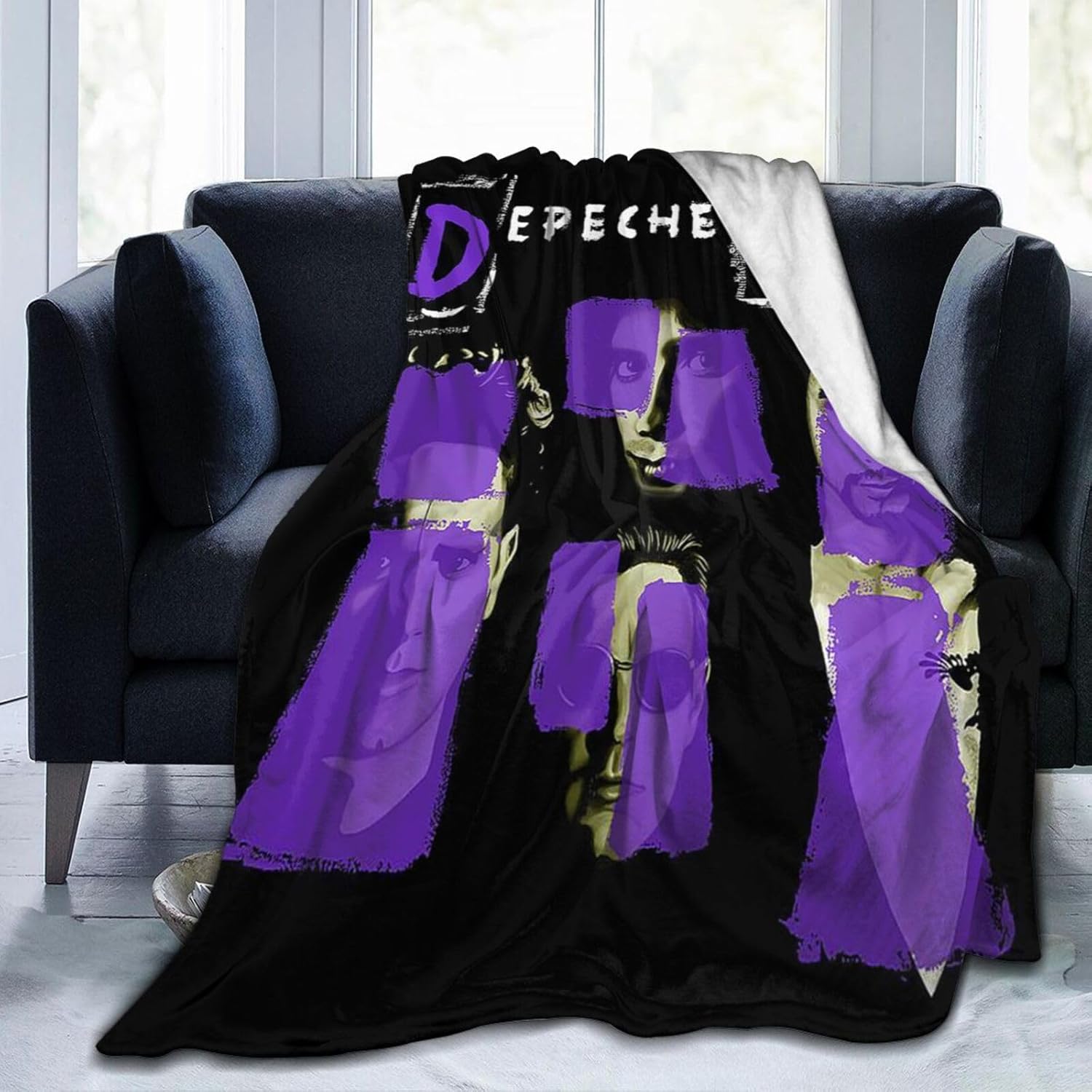 Depeche Band Mode Throw Blanket Flannel UltraSoft Micro