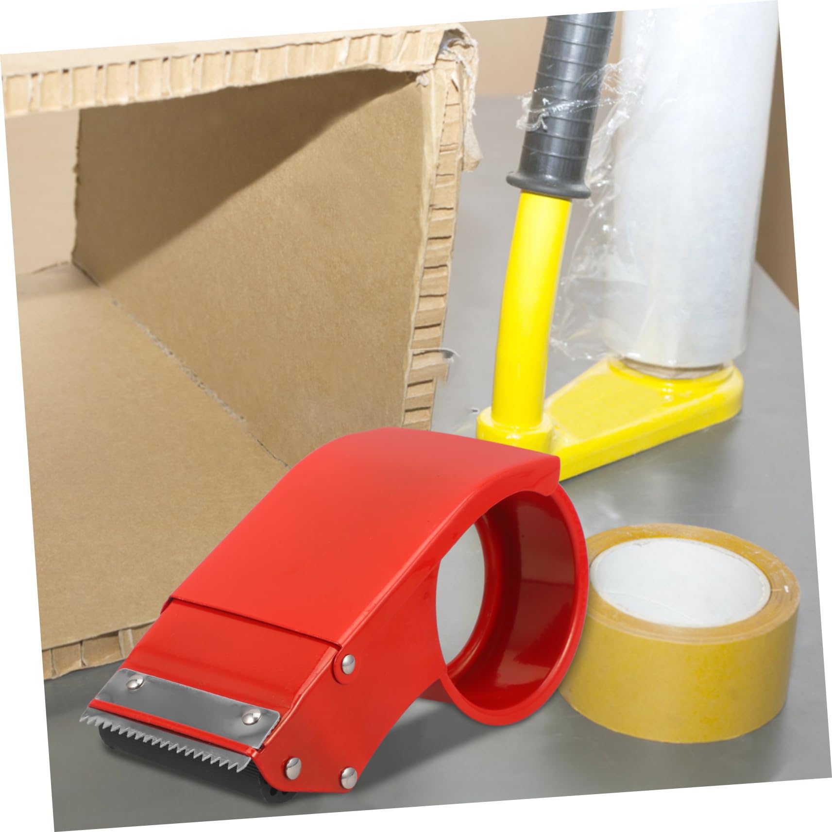 SHOWERORO 5 Stücke Tragbare Metall Band Dispenser Schreibtisch Band Büro Rollen Dispenser Nette Praktische