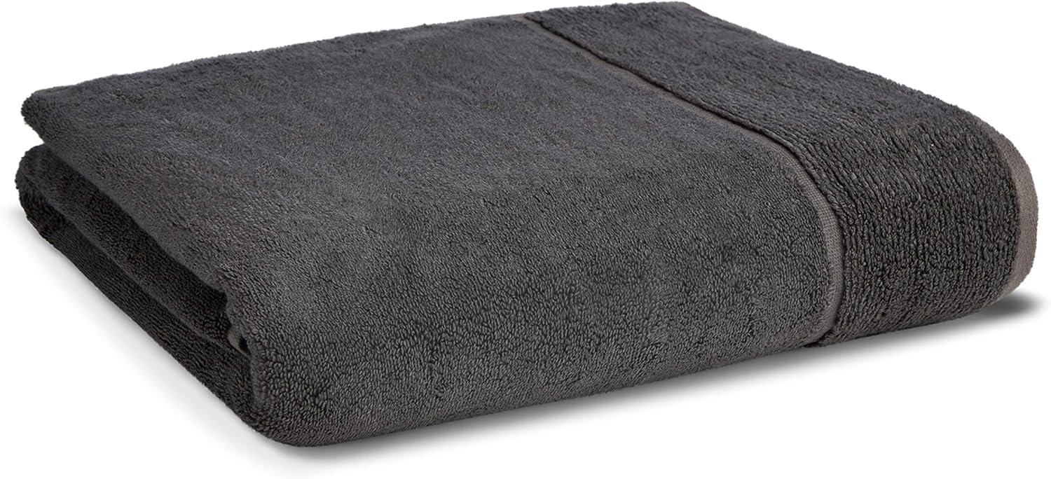 Panda Bamboo Bath Towel - White, Pure White - Luxury Soft & Absorbent
