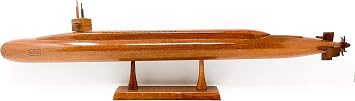 Ohio Class Submarine Wood Model