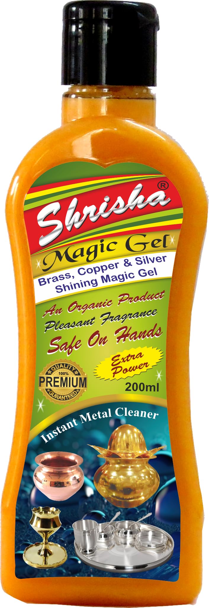 Shrisha Magic Gel 200 ML Pack of 3 Pcs.(Combo Pack) | UTENSILE CLEANER-image-15